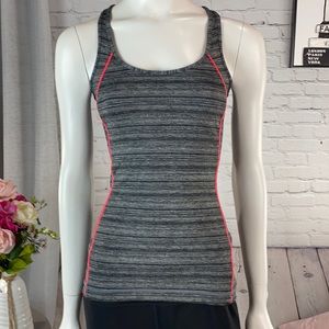 UNDER ARMOUR All Season Gear Black/Gray: Orange Razorback Tank Top Size: XS